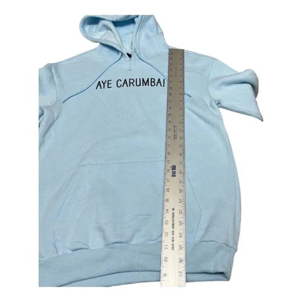 NEW The Simpsons Bart Hoodie Aye Carumba! Homer Streetwear‎ Universal Lounge